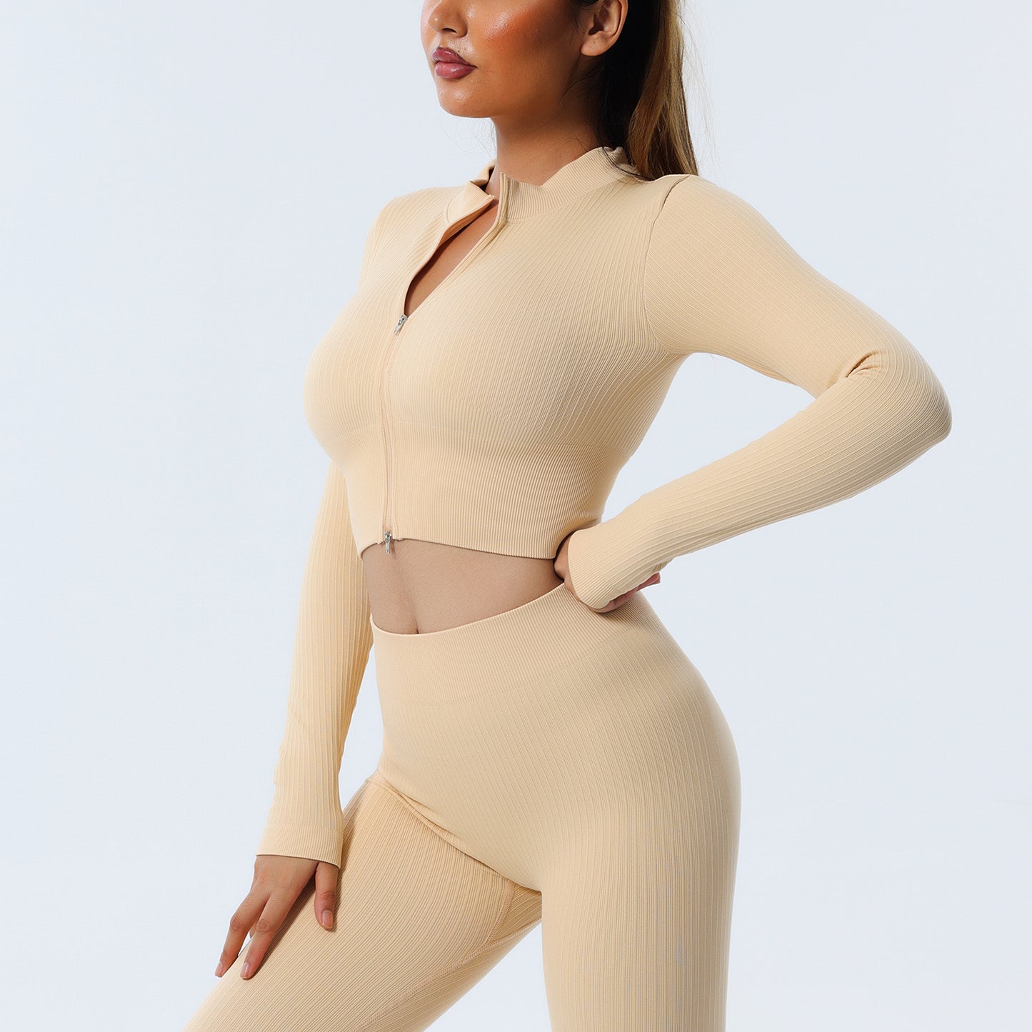 Seamless Gym Fitness Set Yoga Sets