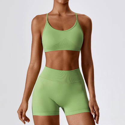 Gym Fitness Sets Seamless Yoga Sets