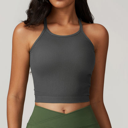 Yoga Vest Seamless Top Wear