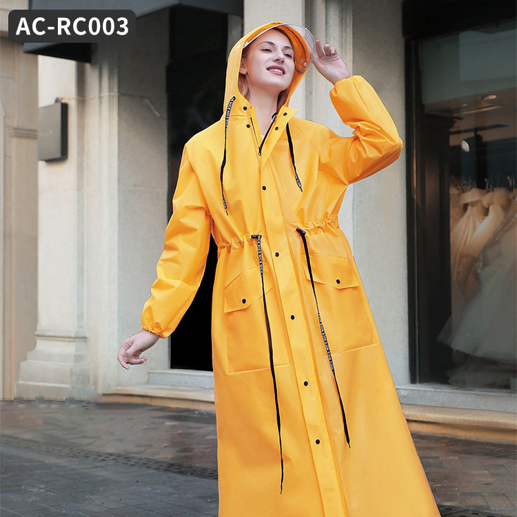 Raincoat Unisex Long Rain Jacket
