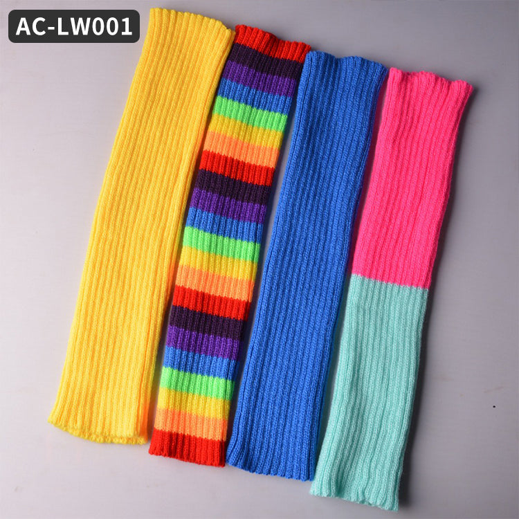 Sports Leg Warmer Colorful Sports Socks