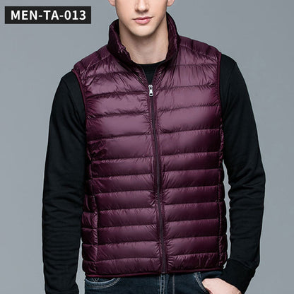 Down Jackets Vest Men Tank Top Puffer