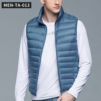 Down Jackets Vest Men Tank Top Puffer