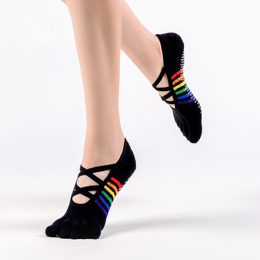 Toe Socks Gym Fitness Pilates Socks