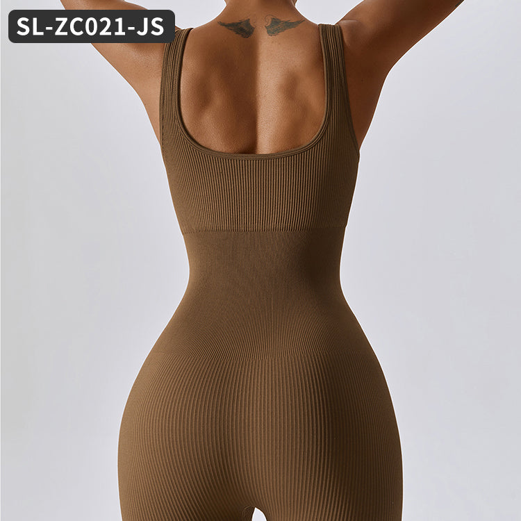 Seamless Jumpsuits Bodysuit Gym Yoga Wear