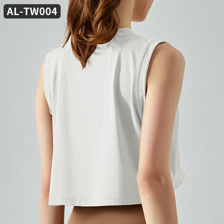 Yoga Wear Women's Top Sleeveless Casual T Shirt