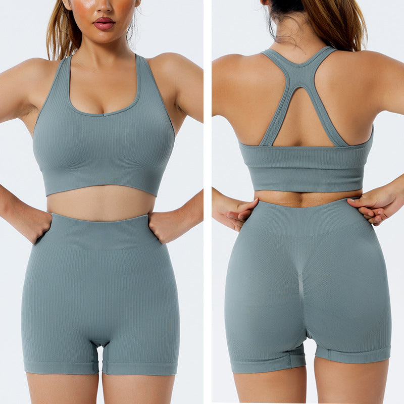 Seamless Gym Fitness Set Yoga Sets
