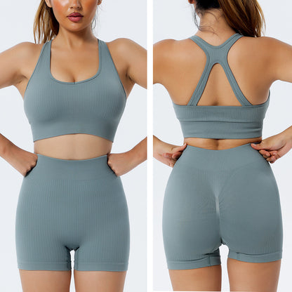 Seamless Gym Fitness Set Yoga Sets
