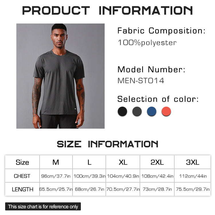 T-shirt Men's Gym Fitness Shirts