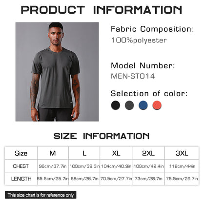 T-shirt Men's Gym Fitness Shirts