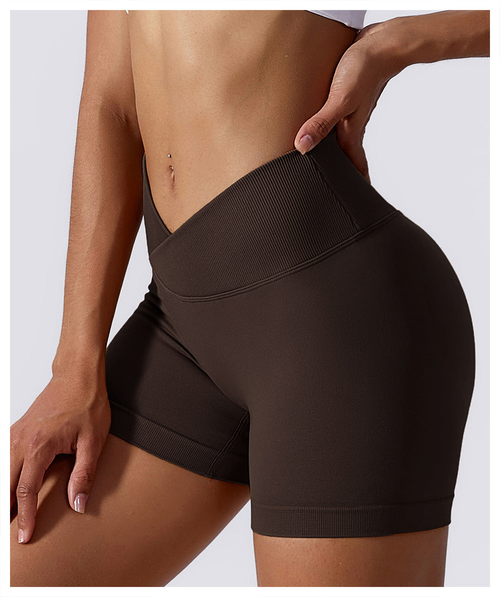 Gym Fitness Shorts Seamless Butt Lift Shorts