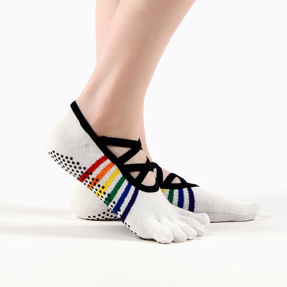 Toe Socks Gym Fitness Pilates Socks