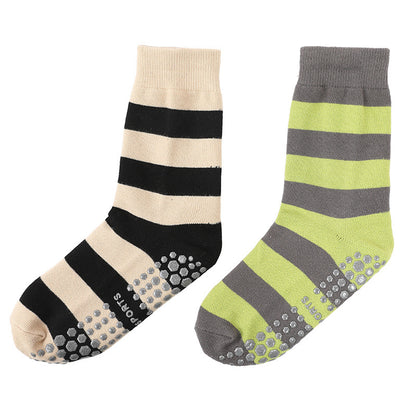 Striped Socks Mid length Pilates Socks
