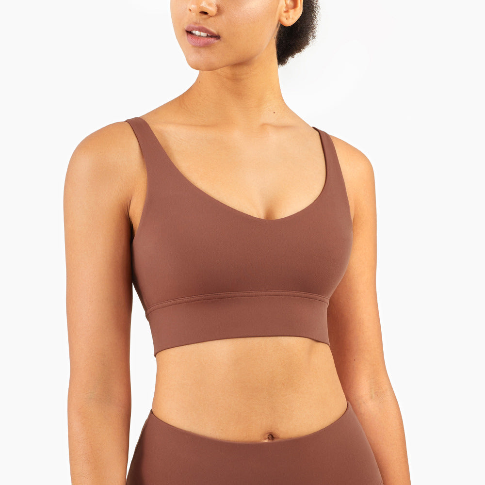 Womens Sports Bra Fitness Yoga Top