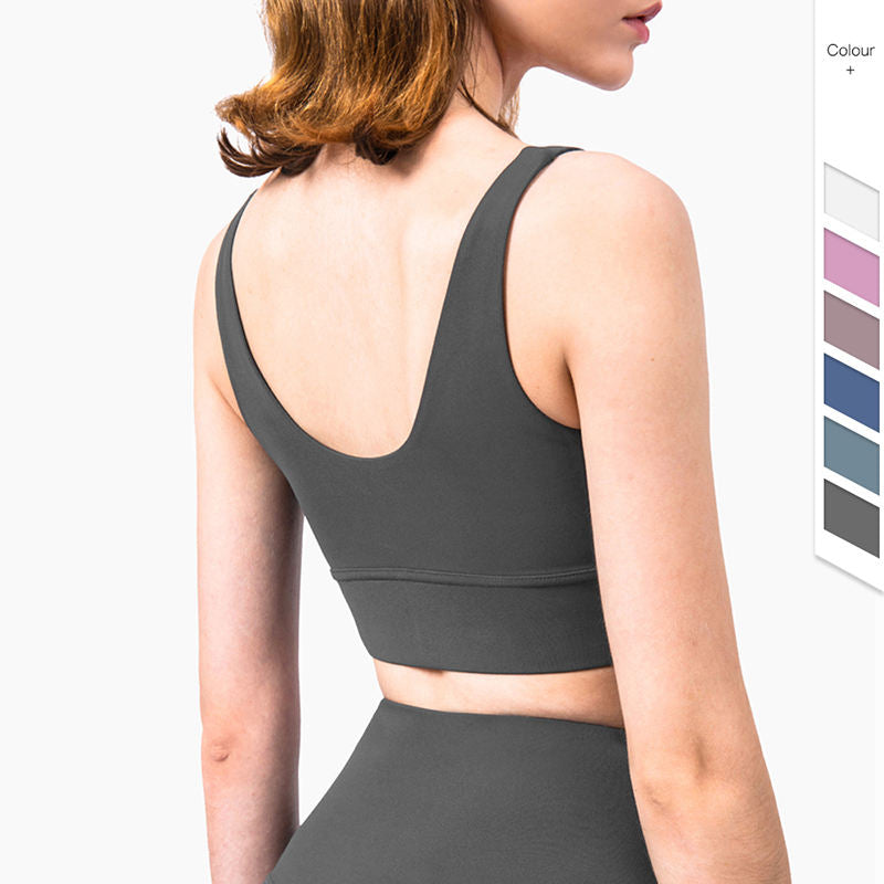 Womens Sports Bra Fitness Yoga Top
