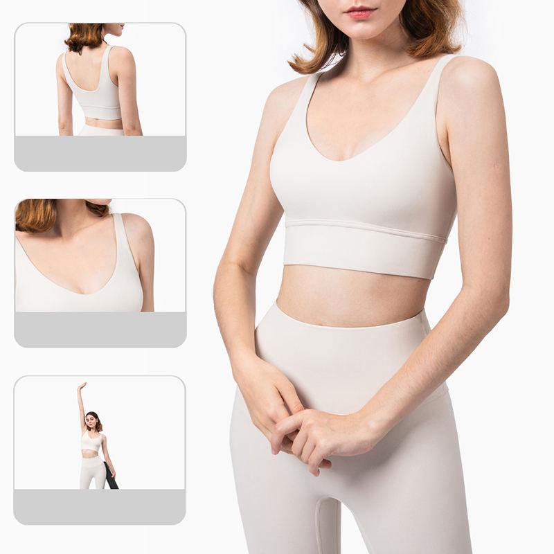 Womens Sports Bra Fitness Yoga Top