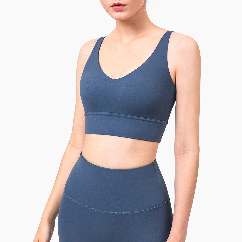 Womens Sports Bra Fitness Yoga Top