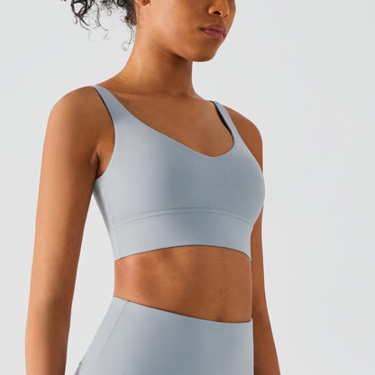Womens Sports Bra Fitness Yoga Top
