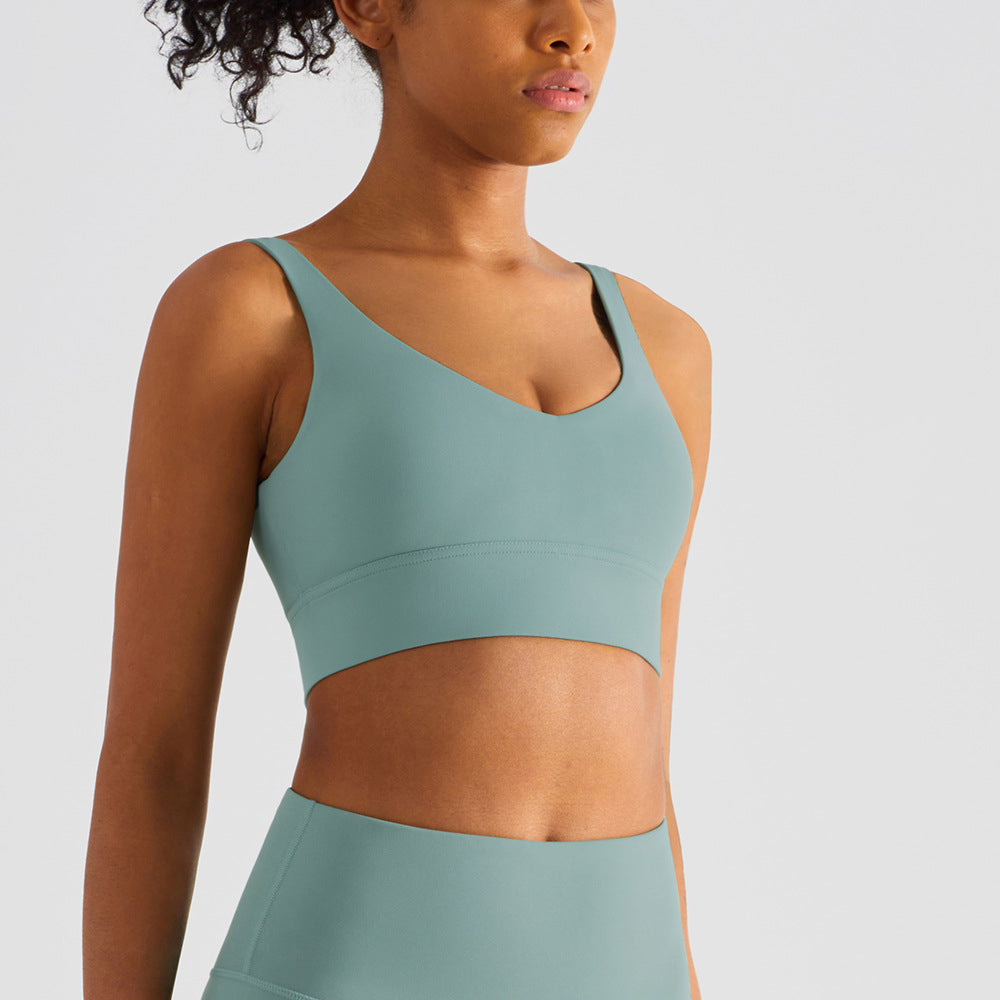 Womens Sports Bra Fitness Yoga Top