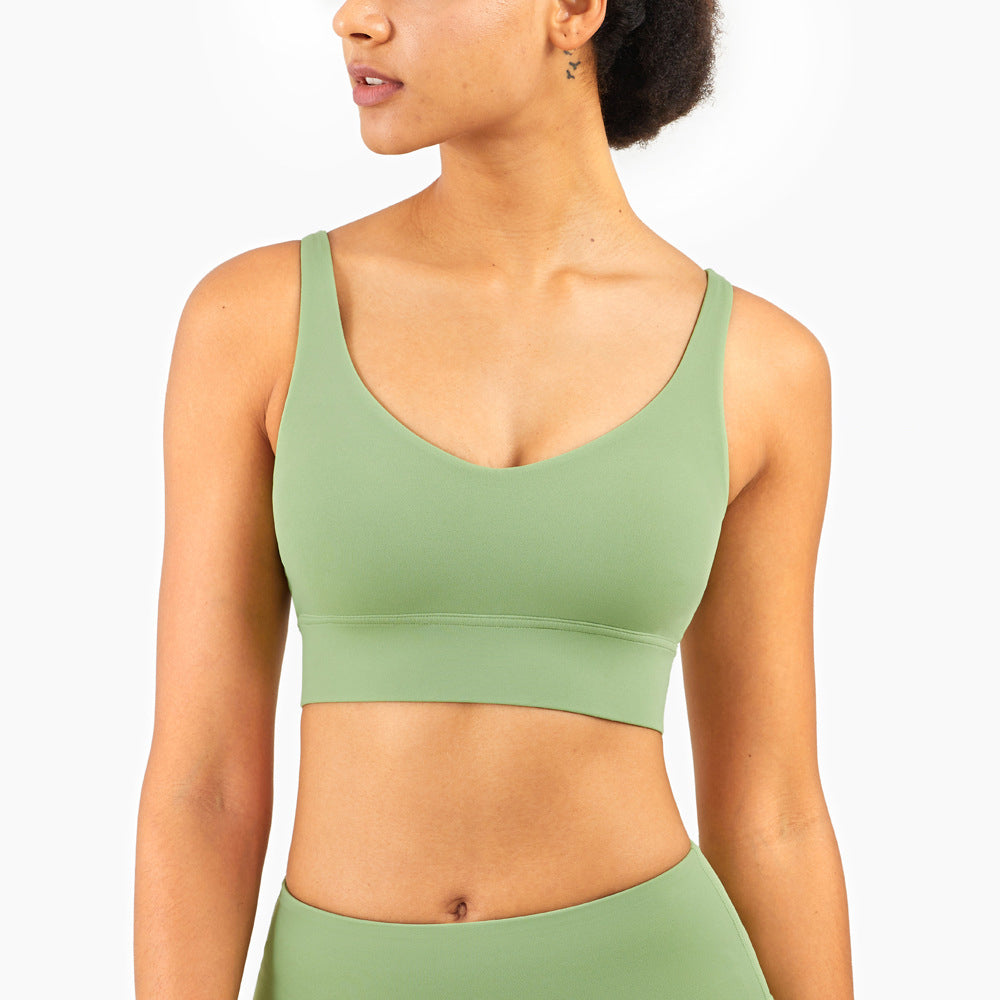 Womens Sports Bra Fitness Yoga Top