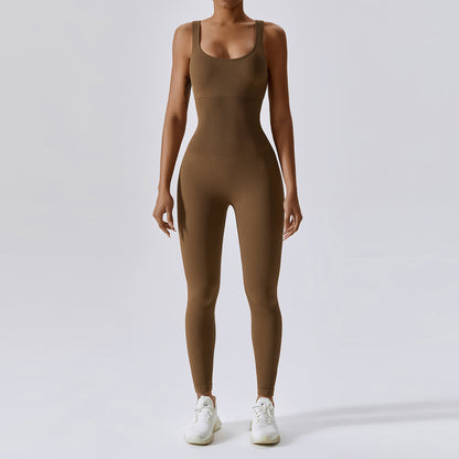 Seamless Jumpsuits Bodysuit Gym Yoga Wear