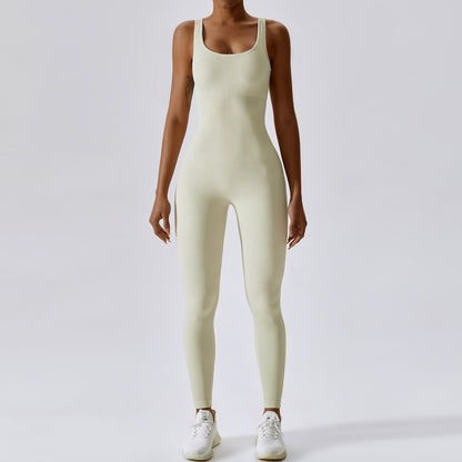 Seamless Jumpsuits Bodysuit Gym Yoga Wear