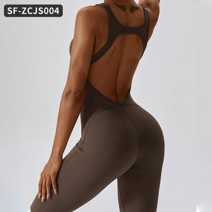 Jumpsuit Gym Fitness Yoga Wear