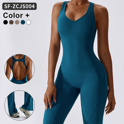 Jumpsuit Gym Fitness Yoga Wear