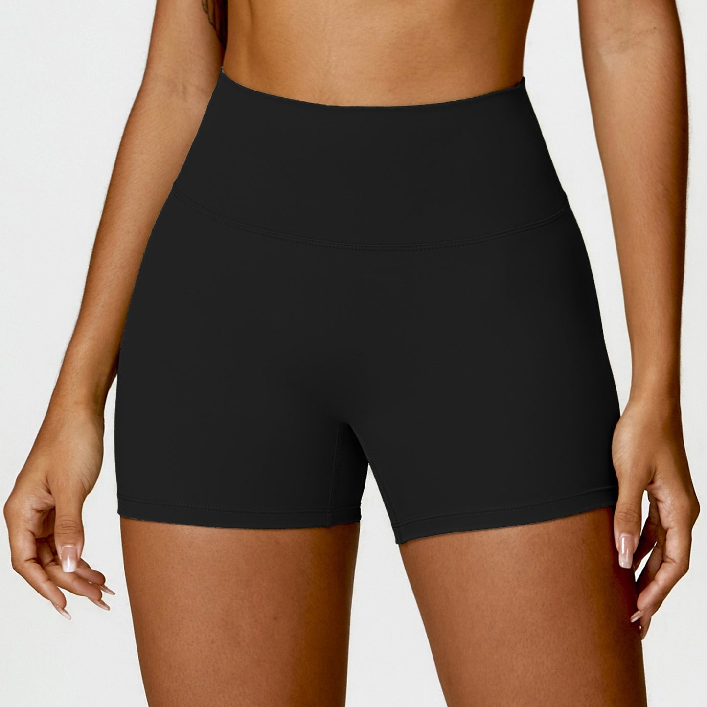 High-Waisted Yoga Shorts