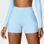 High-Waisted Yoga Shorts