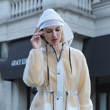 Raincoat Unisex Long Rain Jacket