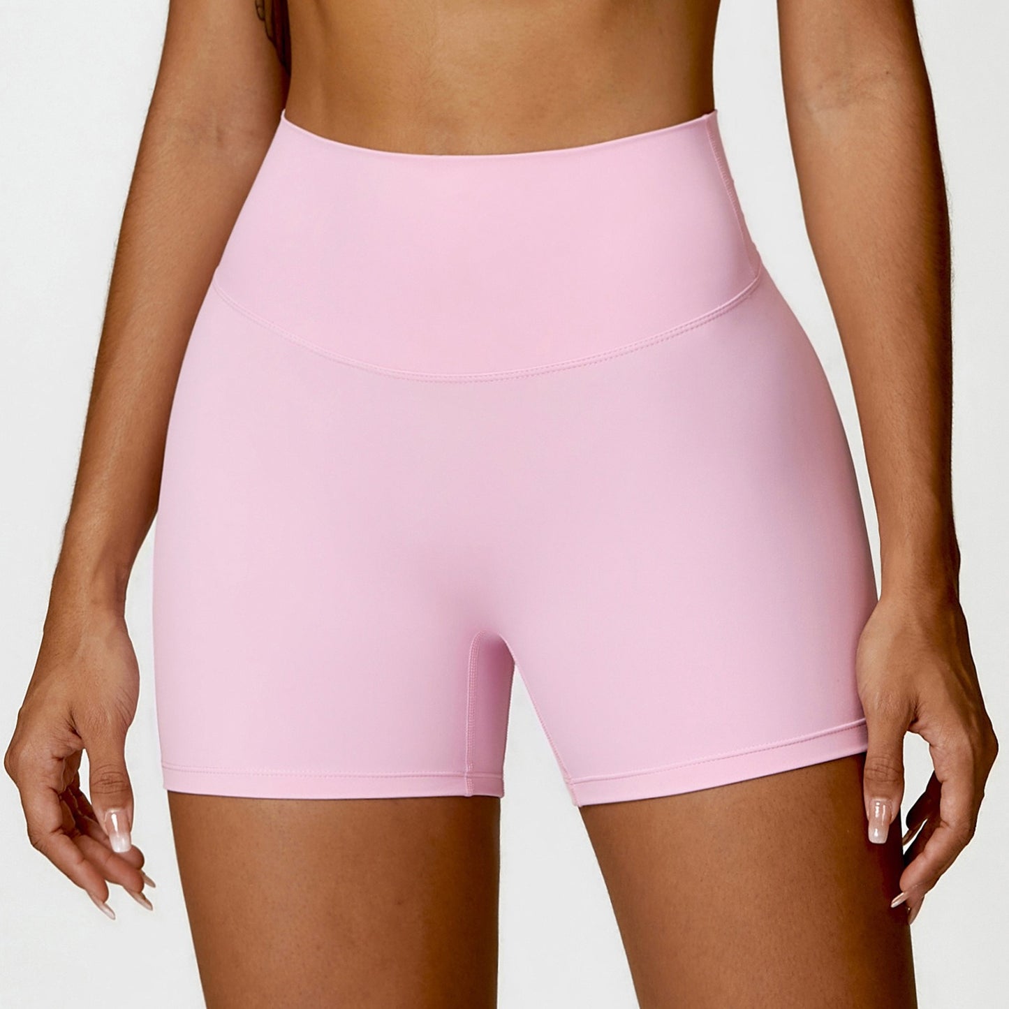 High-Waisted Yoga Shorts