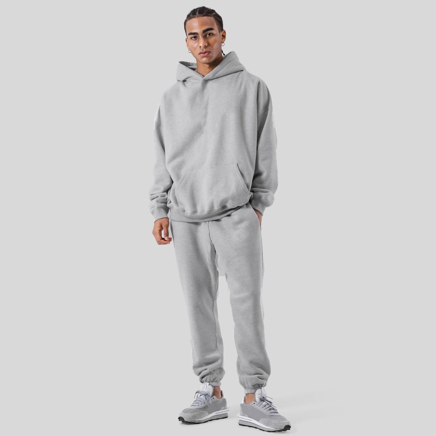 Men Hoodie Fitness Sets